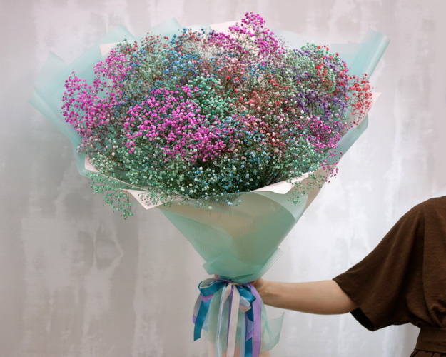 Букет з гіпсофілу Зірковий пил