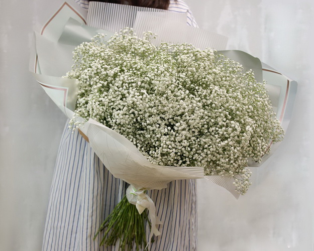 Букет з гіпсофіли Хмара кохання