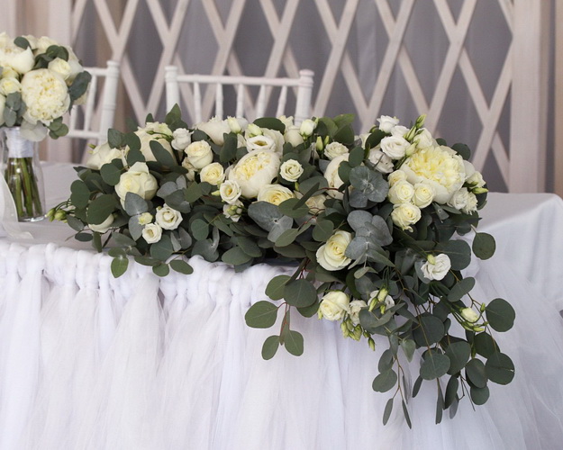 Весільна композиція на стіл Закоханим