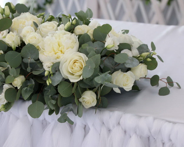 Весільна композиція на стіл Закоханим