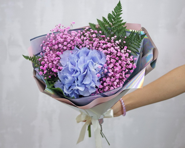 Букет квітів Тепле сяйво