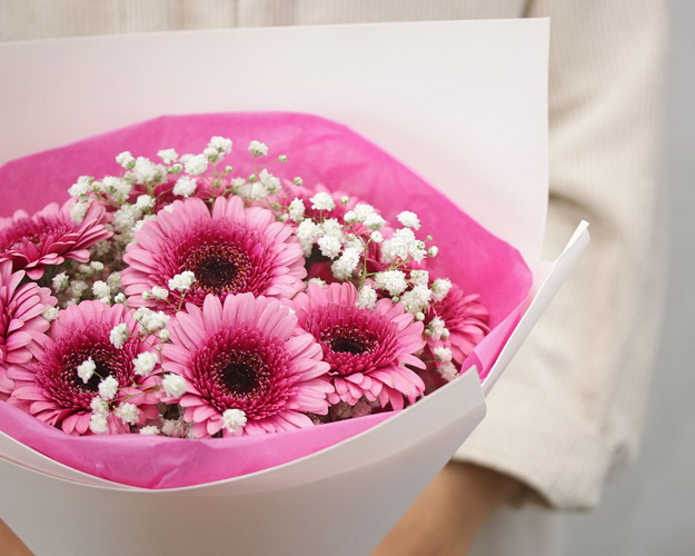 Букет квітів Рубіновий захід сонця