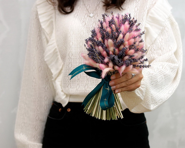 Букет із сухоцвітів Лавандовий замок