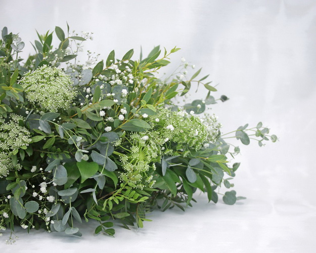 Композиція на стіл нареченого та нареченої Лісова німфа