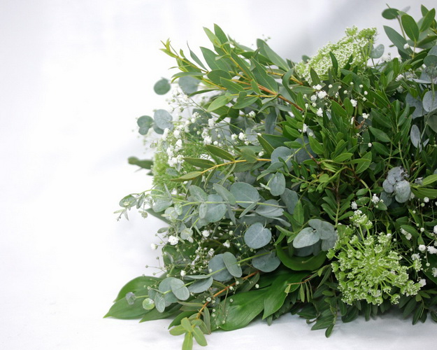 Композиція на стіл нареченого та нареченої Лісова німфа