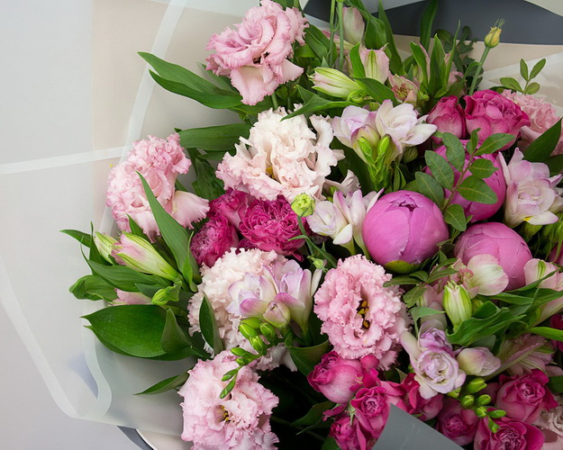 Букет квітів Рожевий момент