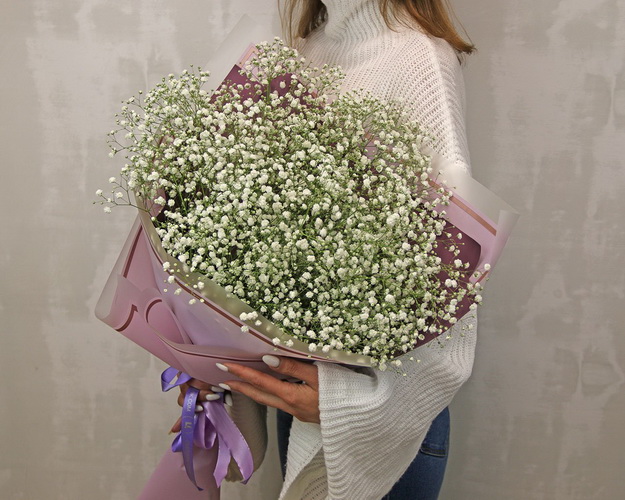 Букет із гіпсофілу Перша роса
