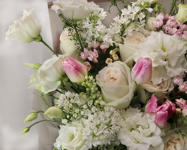 Букет квітів Зимовий ранок