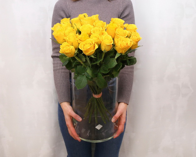 Троянда Еквадор жовта