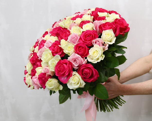 Букет зі 101 троянди Мрійливість