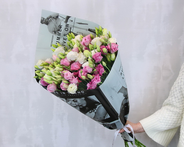 Букет еустоми Марі