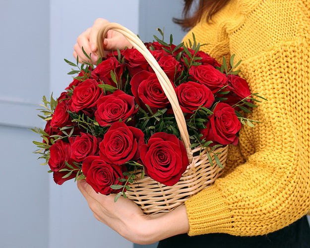 Кошик квітів Палкий