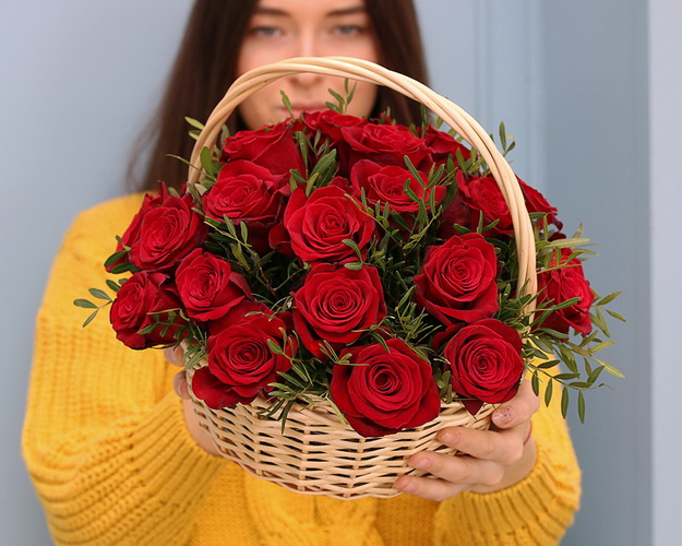 Кошик квітів Палкий