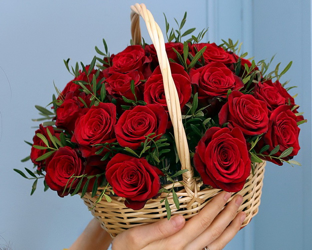 Кошик квітів Палкий